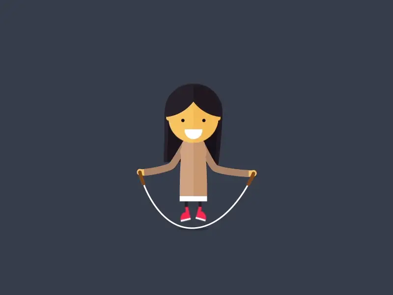 Jumping rope gif
